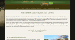 Desktop Screenshot of greenlawnlafayette.com